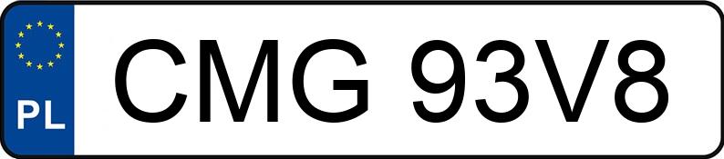 Numer rejestracyjny CMG 93V8 posiada OPEL VECTRA - CMG93V8 Numer rejestracyjny CMG 93V8 posiada OPEL VECTRA - CMG93V8