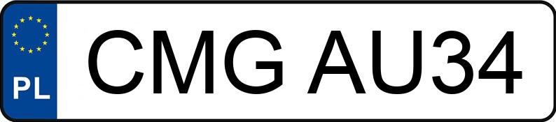 Numer rejestracyjny CMG AU34 posiada LAND ROVER FREELANDER - CMGAU34