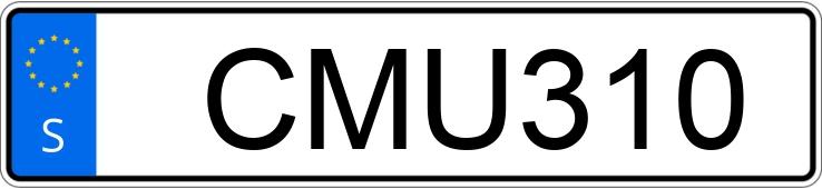 Numer rejestracyjny CMU310 posiada Volvo V70 D3 Numer rejestracyjny CMU310 posiada Volvo V70 D3