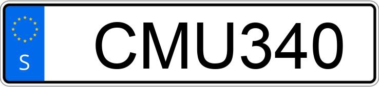 Numer rejestracyjny CMU340 posiada BMW 320d Touring xDrive Numer rejestracyjny CMU340 posiada BMW 320d Touring xDrive