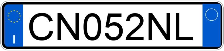 Numer rejestracyjny CN052NL posiada FIAT Panda 2a serie Numer rejestracyjny CN052NL posiada FIAT Panda 2a serie