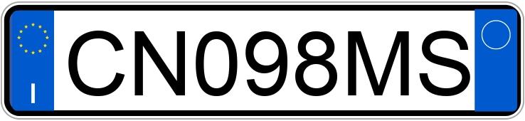 Numer rejestracyjny CN098MS posiada CITROEN C3 1a serie