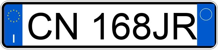 Numer rejestracyjny CN168JR posiada AUDI A2