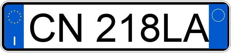 Numer rejestracyjny CN218LA posiada VOLKSWAGEN Golf 5a serie