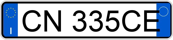 Numer rejestracyjny CN335CE posiada OPEL Agila 1a serie Numer rejestracyjny CN335CE posiada OPEL Agila 1a serie