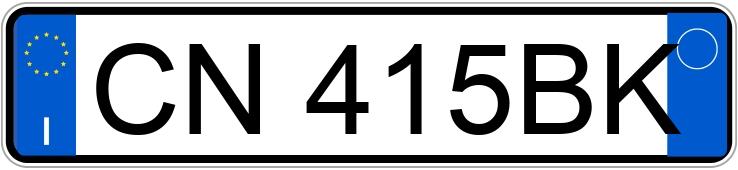 Numer rejestracyjny CN415BK posiada OPEL Corsa 3a serie