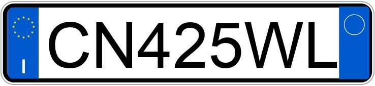 Numer rejestracyjny CN425WL posiada BMW Serie 3 Numer rejestracyjny CN425WL posiada BMW Serie 3