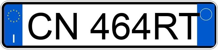 Numer rejestracyjny CN464RT posiada AUDI A3 2a serie Numer rejestracyjny CN464RT posiada AUDI A3 2a serie