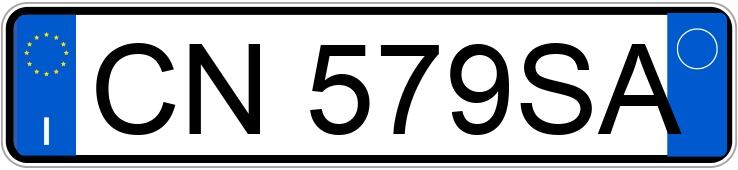 Numer rejestracyjny CN579SA posiada FIAT Panda 2a serie Numer rejestracyjny CN579SA posiada FIAT Panda 2a serie