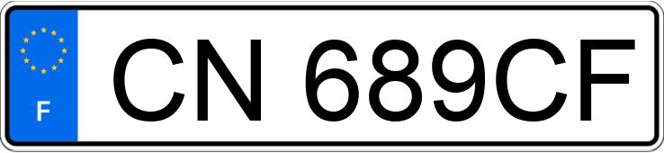 Numer rejestracyjny CN689CF posiada FORD TRANSIT