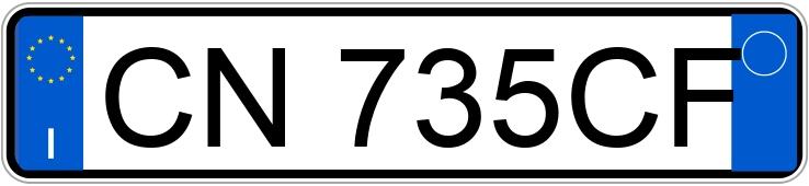 Numer rejestracyjny CN735CF posiada TOYOTA Yaris Numer rejestracyjny CN735CF posiada TOYOTA Yaris