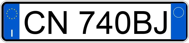 Numer rejestracyjny CN740BJ posiada AUDI A4 2a serie