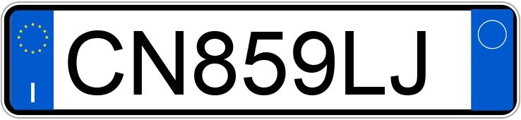 Numer rejestracyjny CN859LJ posiada RENAULT Modus 1a serie