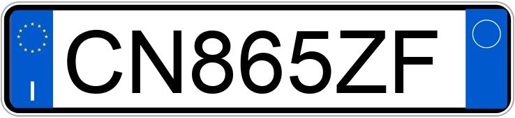 Numer rejestracyjny CN865ZF posiada FORD Fiesta 5a serie