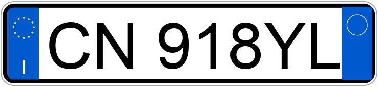 Numer rejestracyjny CN918YL posiada FIAT Punto 3a serie Numer rejestracyjny CN918YL posiada FIAT Punto 3a serie