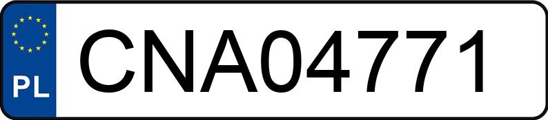 Numer rejestracyjny CNA 04771 posiada OPEL ASTRA - CNA04771 Numer rejestracyjny CNA 04771 posiada OPEL ASTRA - CNA04771