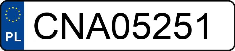 Numer rejestracyjny CNA 05251 posiada PEUGEOT 508 - CNA05251