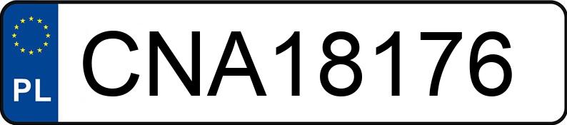 Numer rejestracyjny CNA 18176 posiada AUDI A4 - CNA18176 Numer rejestracyjny CNA 18176 posiada AUDI A4 - CNA18176