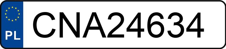 Numer rejestracyjny CNA 24634 posiada BMW 118 Diesel MR`04 E3 E87 118 Diesel MR`04 E3 E87 - CNA24634