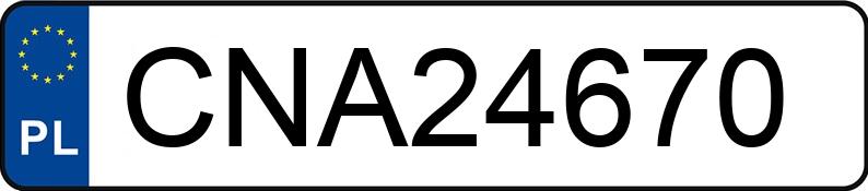 Numer rejestracyjny CNA 24670 posiada BMW 320 Touring Diesel MR`06 E4 E91 320 Touring Diesel MR`06 E4 E91 - CNA24670