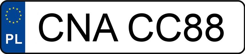 Numer rejestracyjny CNA CC88 posiada BMW 525 Touring Diesel DPF MR`07 E4 E61 X - CNACC88