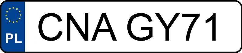 Numer rejestracyjny CNA GY71 posiada VOLKSWAGEN TRANSPORTER - CNAGY71 Numer rejestracyjny CNA GY71 posiada VOLKSWAGEN TRANSPORTER - CNAGY71