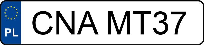 Numer rejestracyjny CNA MT37 posiada BMW 735i Kat. MR`02 E3 E65/E66 L Aut. - CNAMT37 Numer rejestracyjny CNA MT37 posiada BMW 735i Kat. MR`02 E3 E65/E66 L Aut. - CNAMT37