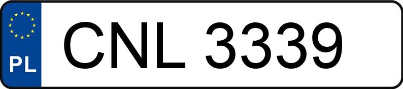 Numer rejestracyjny CNL 3339 posiada WARTBURG 353 1.0 353W - CNL3339