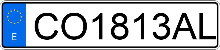 Numer rejestracyjny CO1813AL posiada CITROEN SAXO