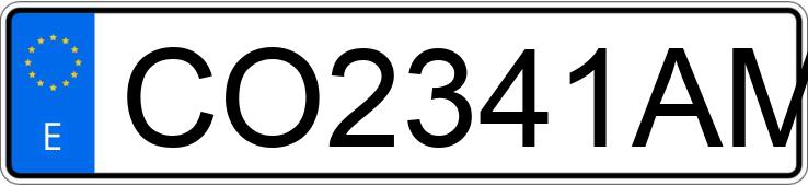 Numer rejestracyjny CO2341AM posiada CITROEN SAXO Numer rejestracyjny CO2341AM posiada CITROEN SAXO