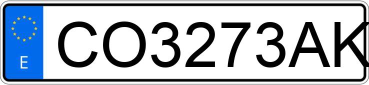 Numer rejestracyjny CO3273AK posiada VOLVO 850