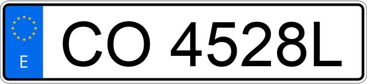 Numer rejestracyjny CO4528L posiada CITROEN 2 CV Numer rejestracyjny CO4528L posiada CITROEN 2 CV