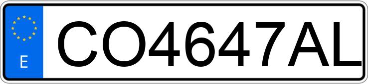 Numer rejestracyjny CO4647AL posiada RENAULT MEGANE Numer rejestracyjny CO4647AL posiada RENAULT MEGANE