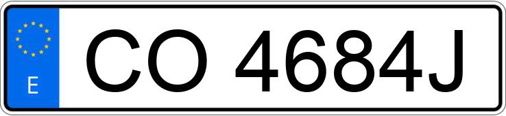 Numer rejestracyjny CO4684J posiada RENAULT 18 Numer rejestracyjny CO4684J posiada RENAULT 18