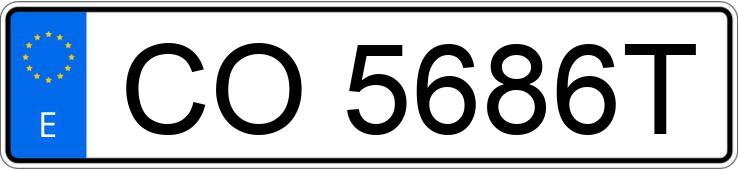 Numer rejestracyjny CO5686T posiada FORD ORION Numer rejestracyjny CO5686T posiada FORD ORION