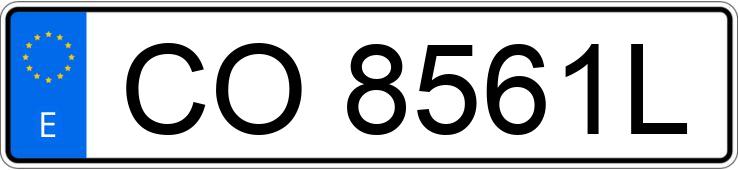Numer rejestracyjny CO8561L posiada NISSAN PATROL Numer rejestracyjny CO8561L posiada NISSAN PATROL