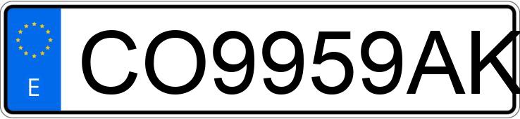 Numer rejestracyjny CO9959AK posiada CITROEN C-15 Numer rejestracyjny CO9959AK posiada CITROEN C-15
