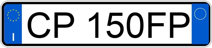 Numer rejestracyjny CP150FP posiada FIAT Seicento