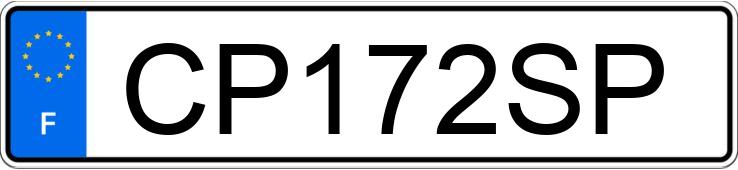 Numer rejestracyjny CP172SP posiada VOLVO XC60 D3 136 KINETIC