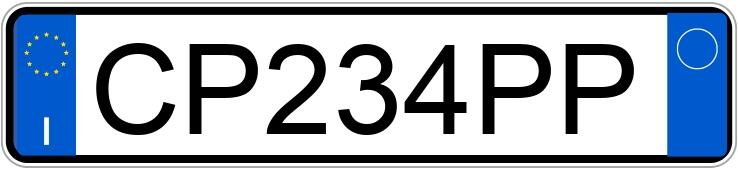 Numer rejestracyjny CP234PP posiada FIAT Idea