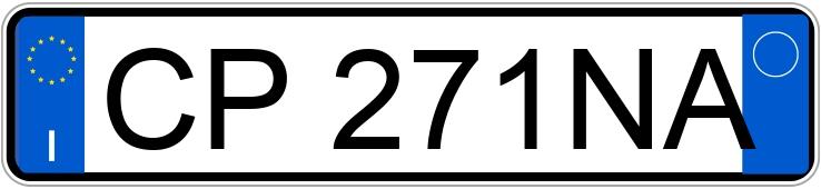 Numer rejestracyjny CP271NA posiada RENAULT Clio 2a serie