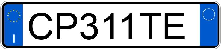 Numer rejestracyjny CP311TE posiada LANCIA Ypsilon Numer rejestracyjny CP311TE posiada LANCIA Ypsilon