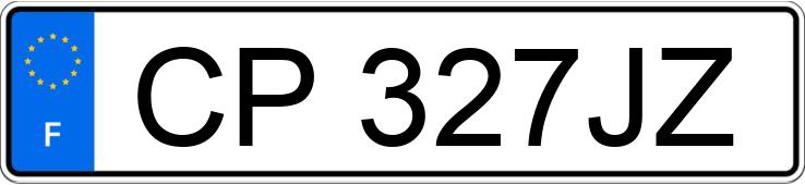 Numer rejestracyjny CP327JZ posiada FORD FIESTA