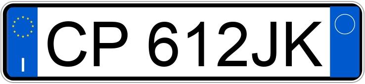 Numer rejestracyjny CP612JK posiada FIAT Punto 3a serie