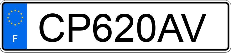 Numer rejestracyjny CP620AV posiada PEUGEOT 308