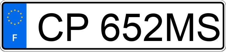 Numer rejestracyjny CP652MS posiada RENAULT CLIO FIDJI 1.4