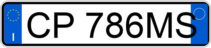 Numer rejestracyjny CP786MS posiada TOYOTA Yaris