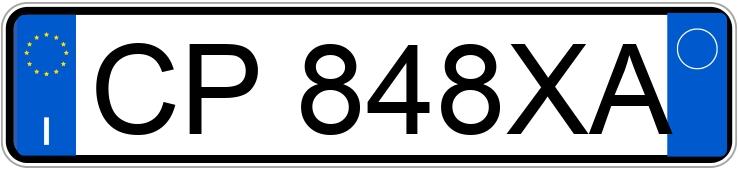 Numer rejestracyjny CP848XA posiada FIAT Idea