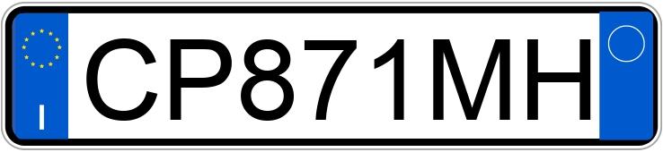 Numer rejestracyjny CP871MH posiada OPEL Meriva 1a serie Numer rejestracyjny CP871MH posiada OPEL Meriva 1a serie