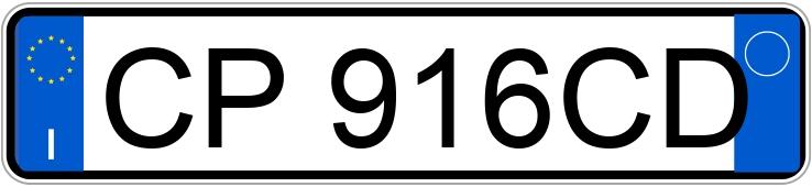 Numer rejestracyjny CP916CD posiada FIAT Seicento